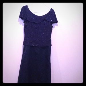 Navy Blue Ball Gown/Special Event Dress